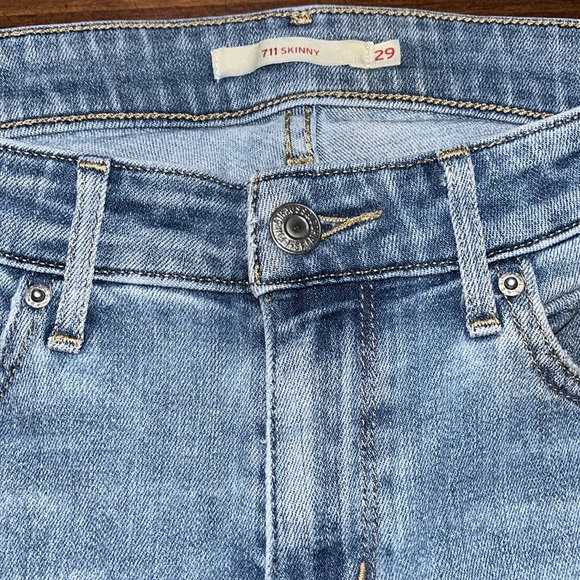 Levi’s 711 Skinny Jeans Light Wash size 29 - Picture 5 of 10